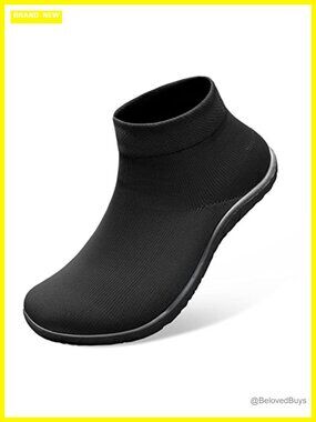 Sock Shoes Womens Mens Minimalist Stretch Knit Slip-On Walking Shoes